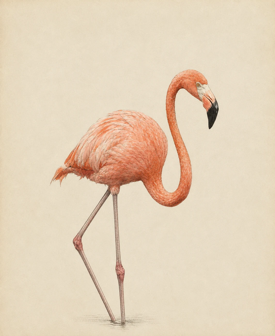 American Flamingo (Phoenicopterus ruber)