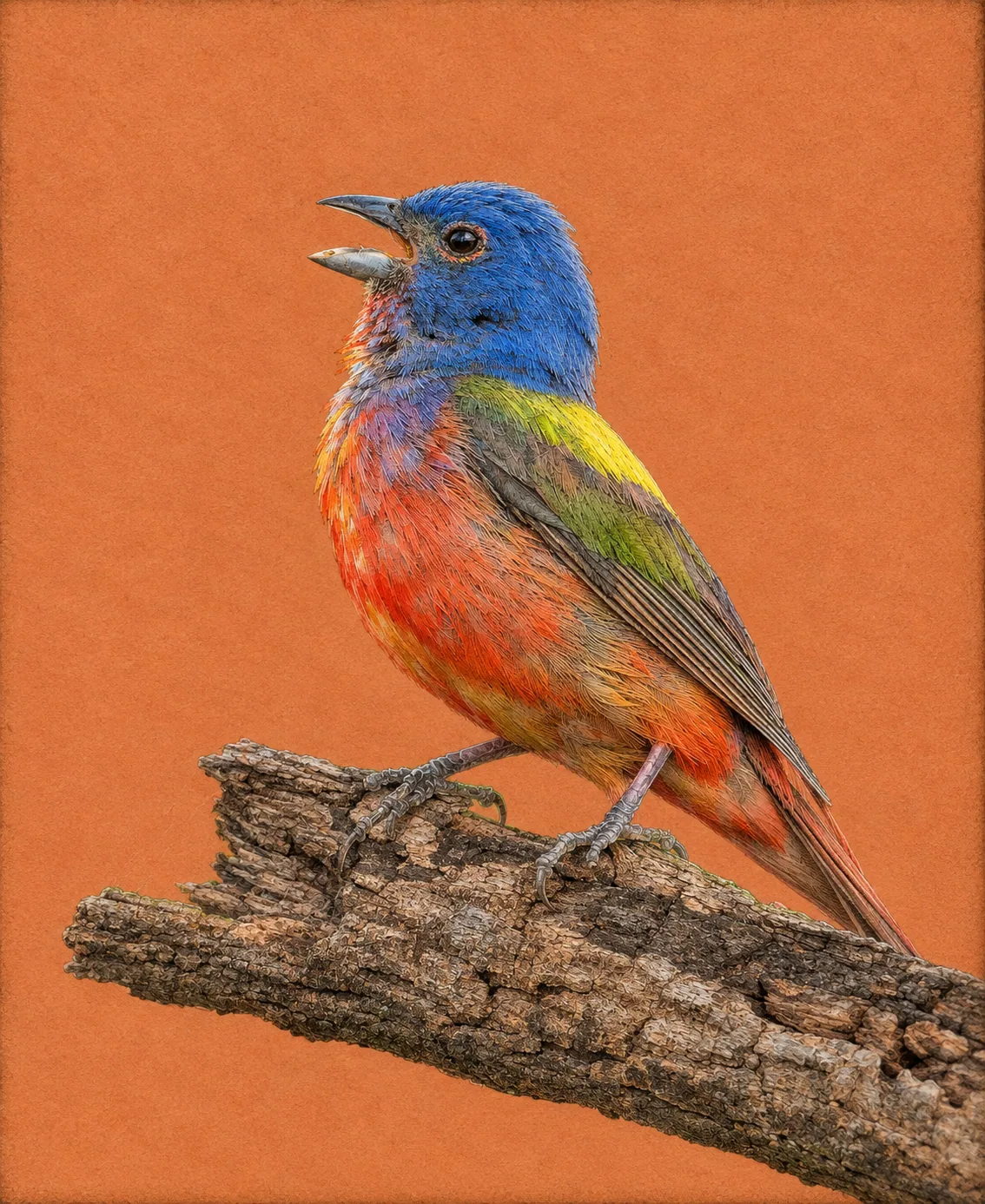 Painted Bunting (Passerina ciris)