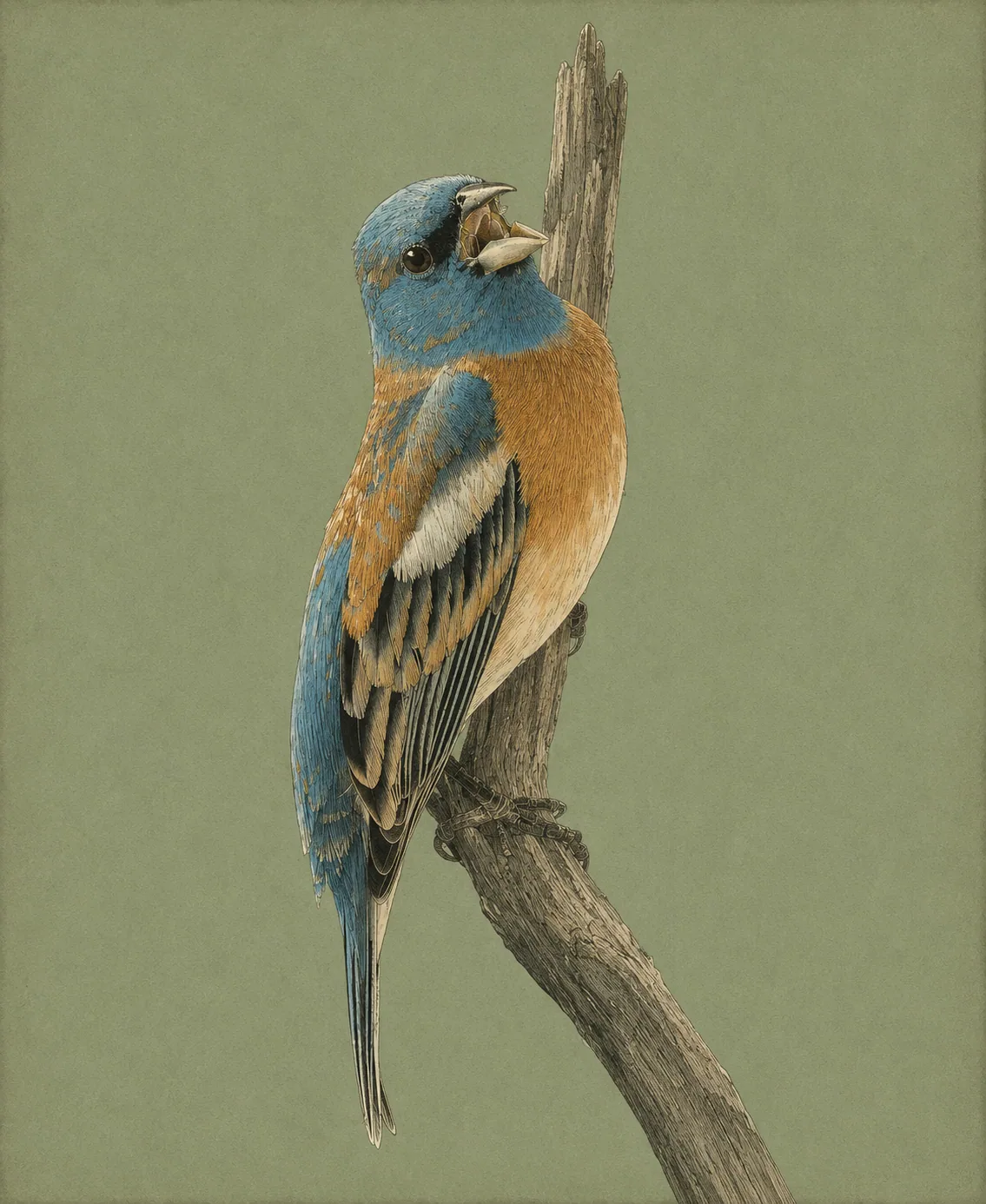 Lazuli Bunting (Passerina amoena)