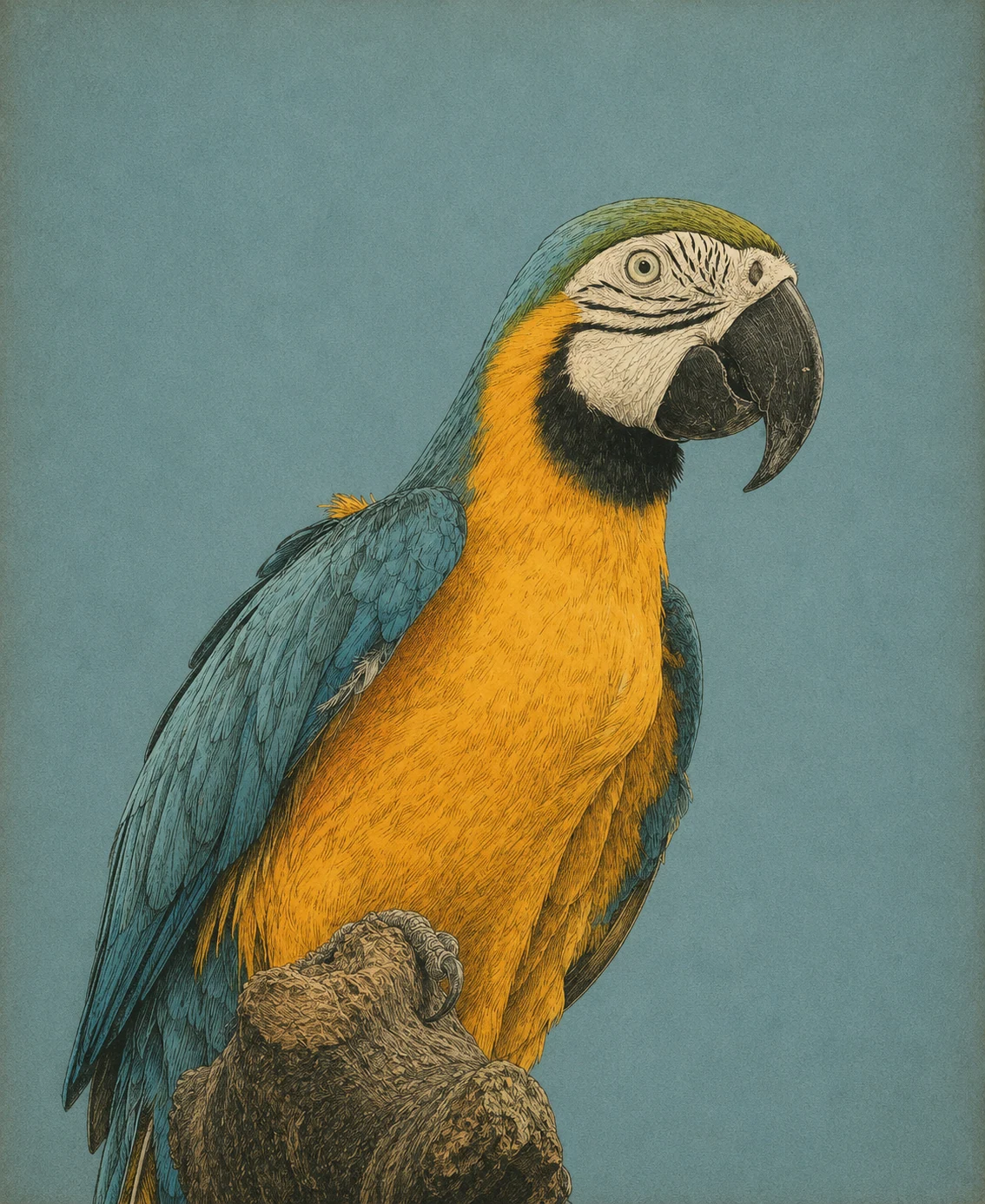 Blue-and-yellow Macaw (Ara ararauna)