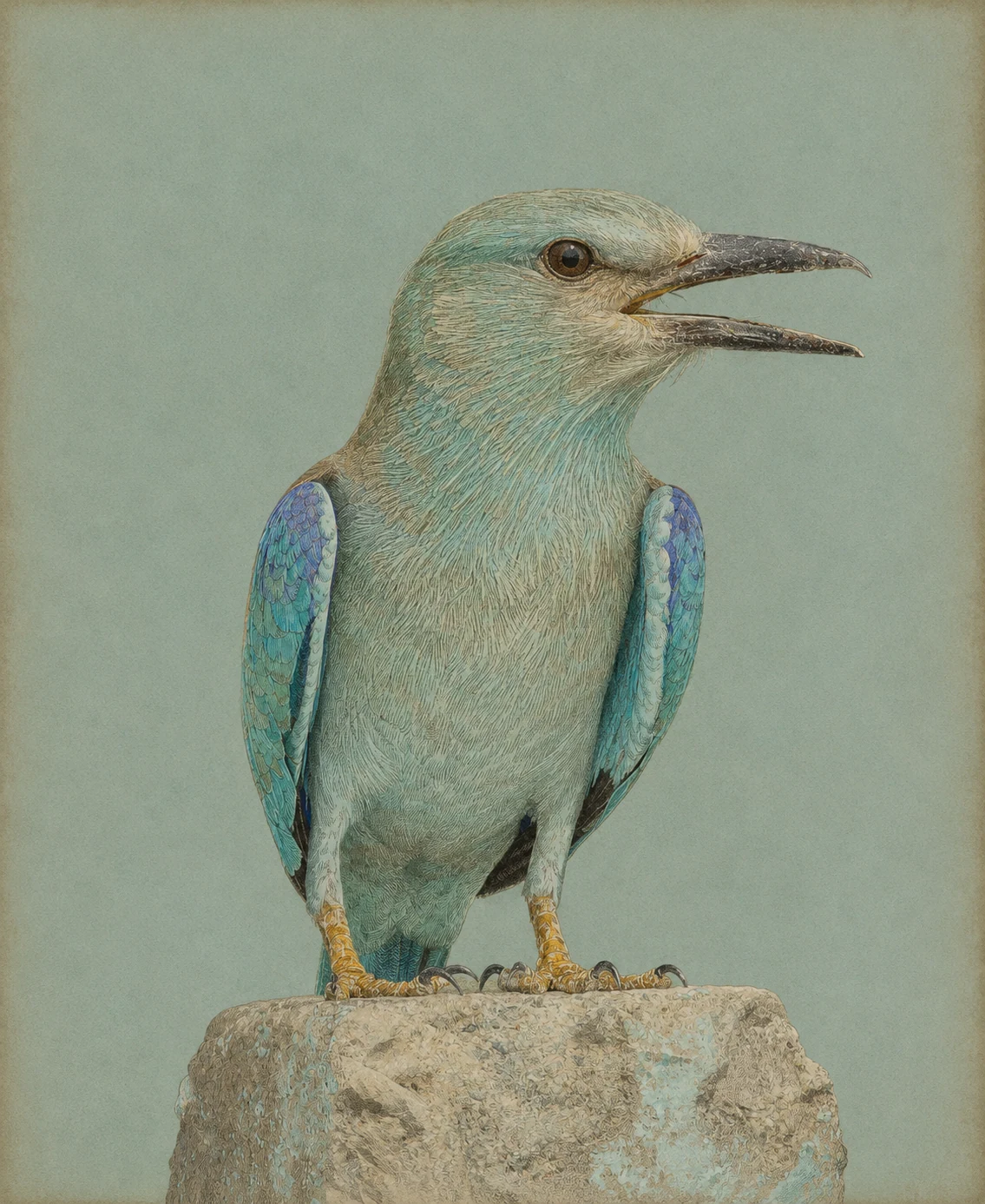 European Roller (Coracias garrulus)