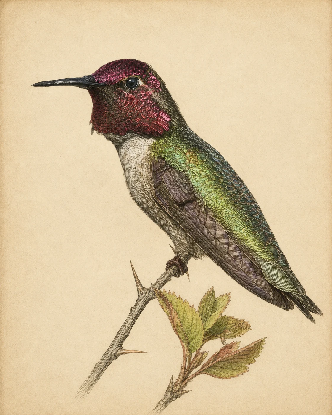 Anna's Hummingbird (Calypte anna)