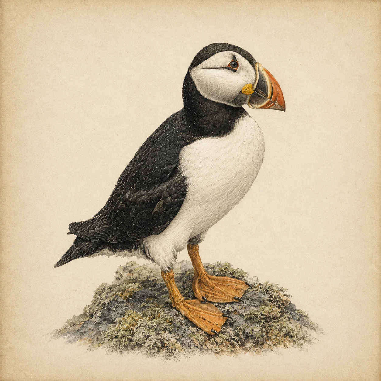 Atlantic Puffin (Fratercula arctica)