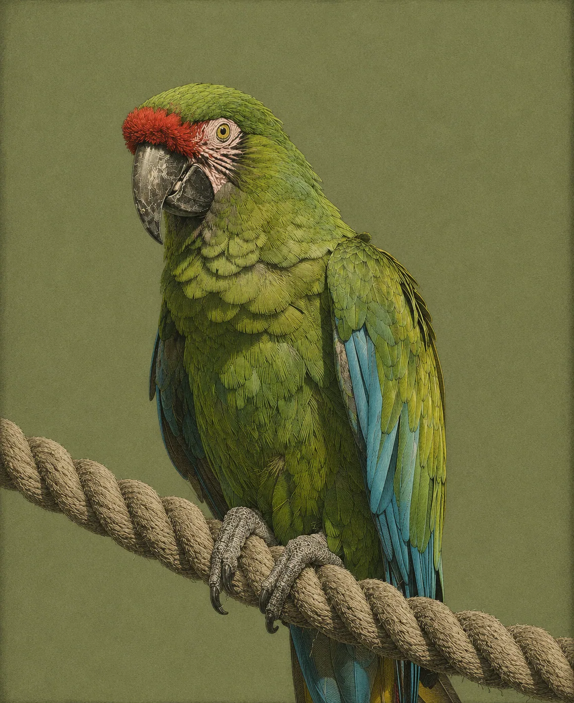 Military Macaw (Ara militaris)
