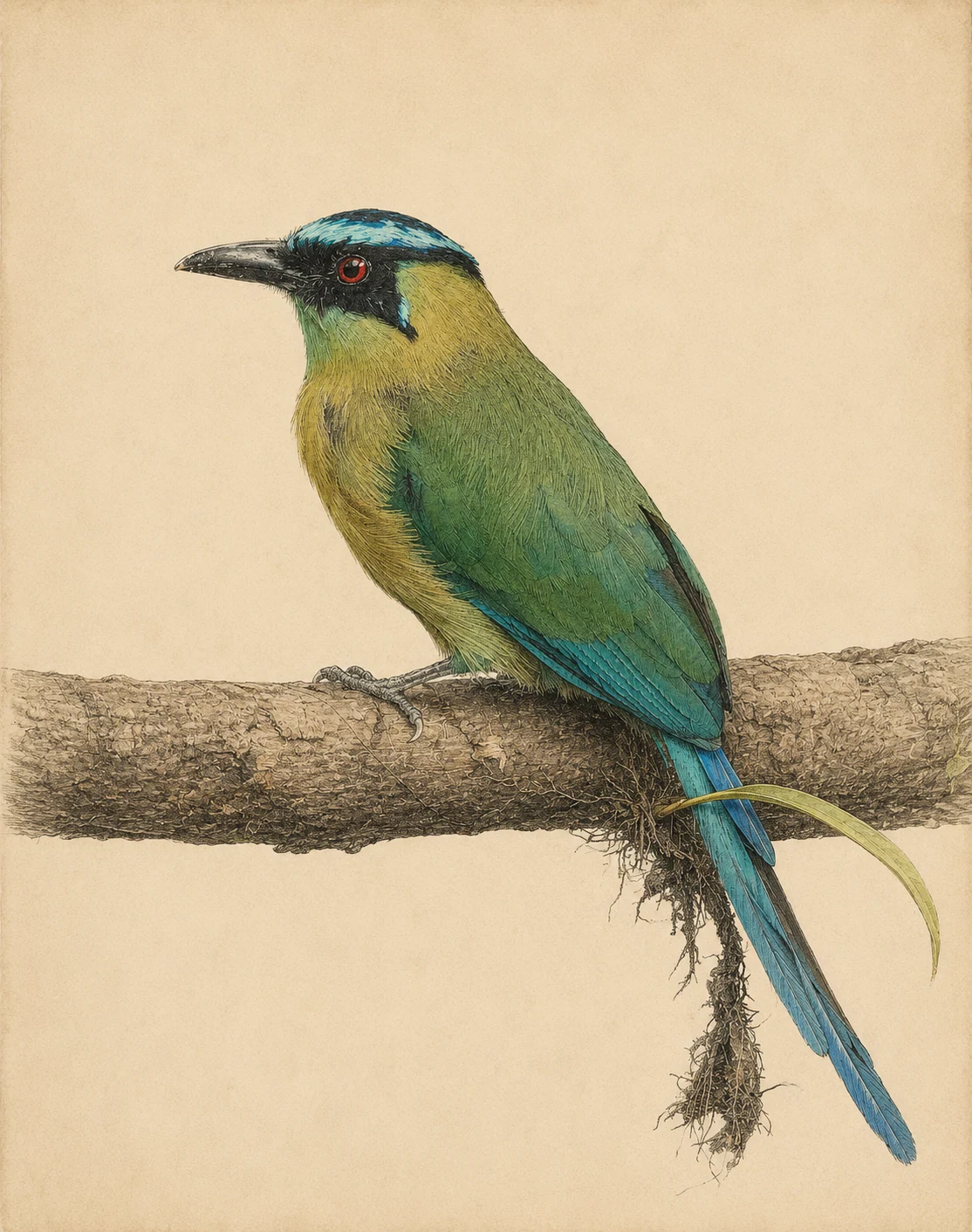 Andean Motmot (Momotus aequatorialis)