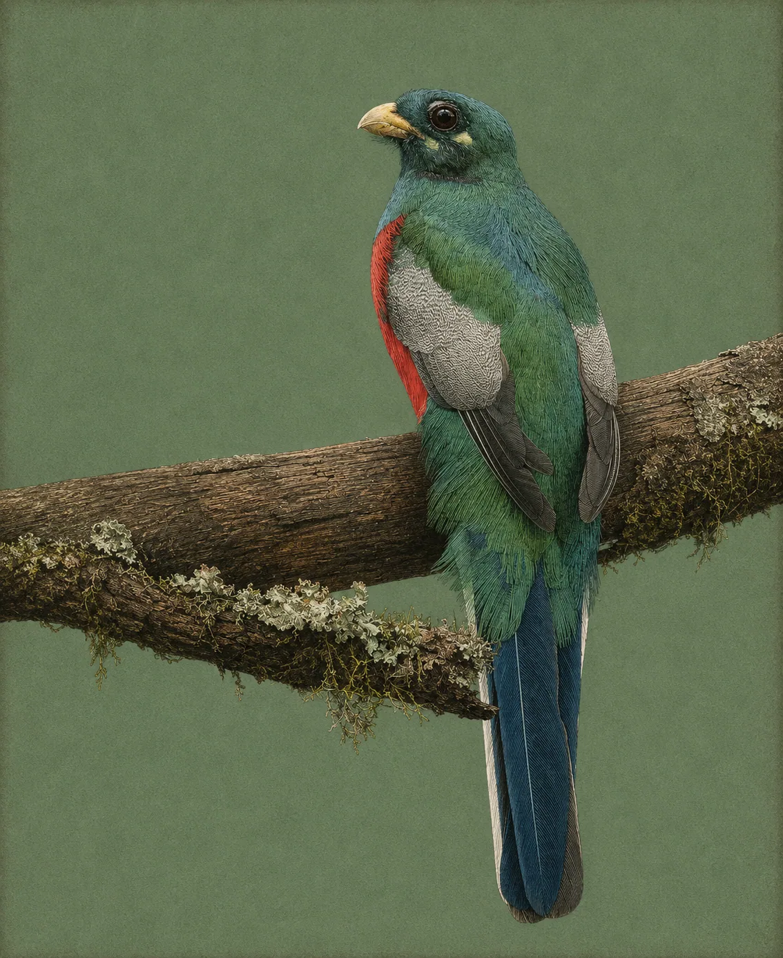 Narina Trogon (Apaloderma narina)