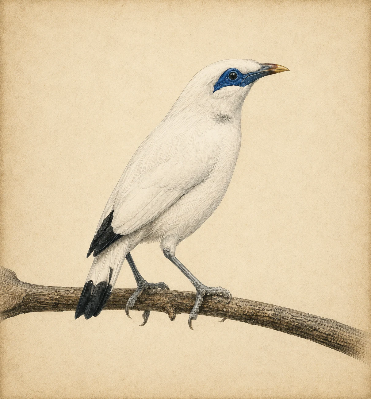 Bali Myna (Leucopsar rothschildi)