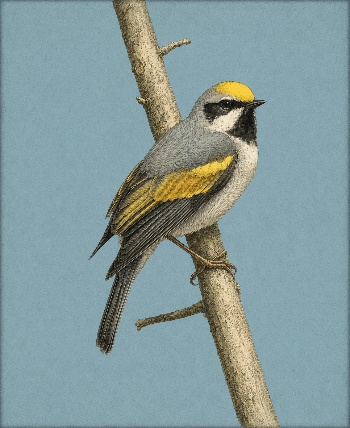 Golden-winged Warbler (Vermivora chrysoptera)