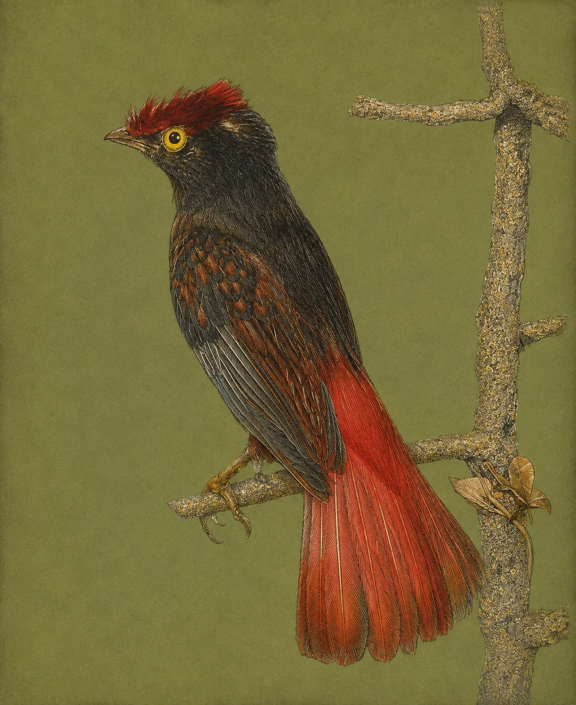 King Bird-of-Paradise (Cicinnurus regius)