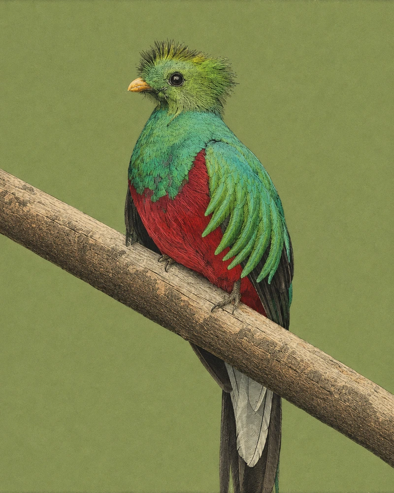 Resplendent Quetzal, Pharomachrus mocinno