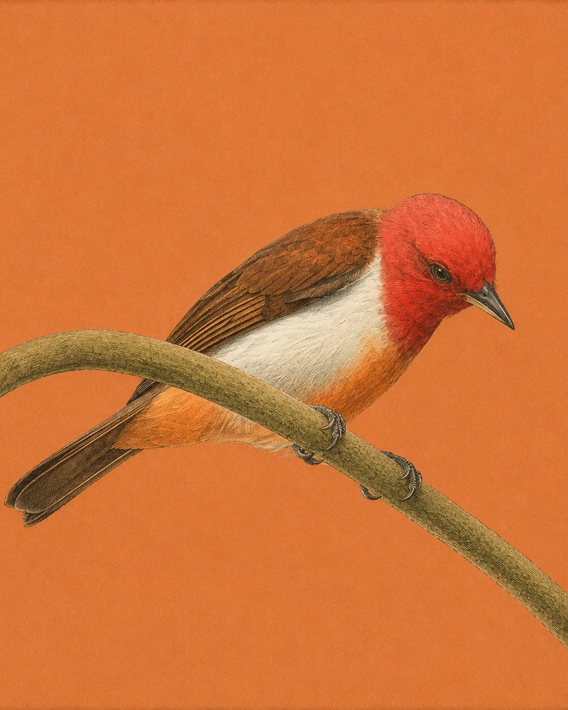 Scarlet-and-white Tanager, Chrysothlypis salmoni