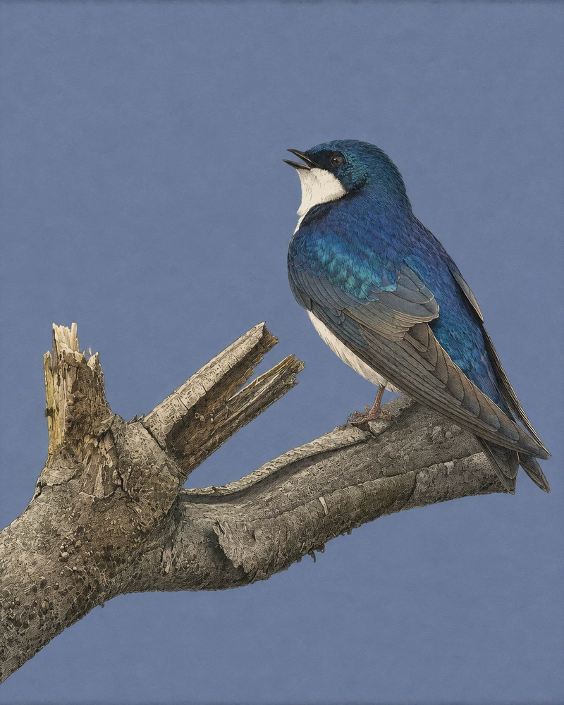 Tree Swallow, Tachycineta bicolor